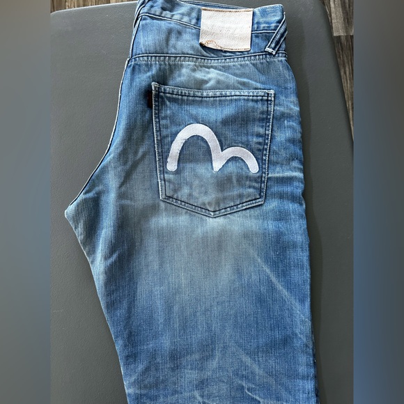 Evisu Jeans - Adventure "Unacquainted World" Design - Light Blue Wash - Picture 4 of 4